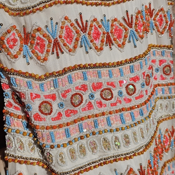 NWT Parker Mariah beaded mini dress - Picture 10 of 13